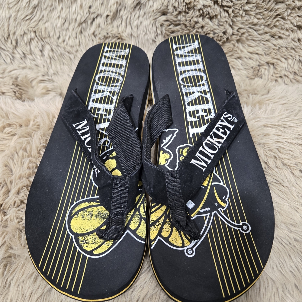 Black and Yellow Women's Sandals
